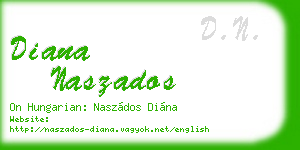 diana naszados business card