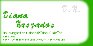 diana naszados business card